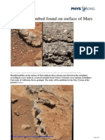2013 05 Ancient Streambed Surface Mars