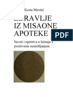 Kosta Mirotić - Zdravlje Iz Misaone Apoteke PDF