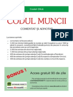 Codul Muncii- Editura Rosetti