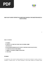 Download Snap-shot survey report on substance abuse in the nine provinces in South Africa by Laura Lopez Gonzalez SN175300445 doc pdf