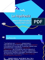 Exposición Hipótesis