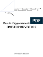Manuale d'Aggiornamento Software DVBT001 - DVBT002_ITA