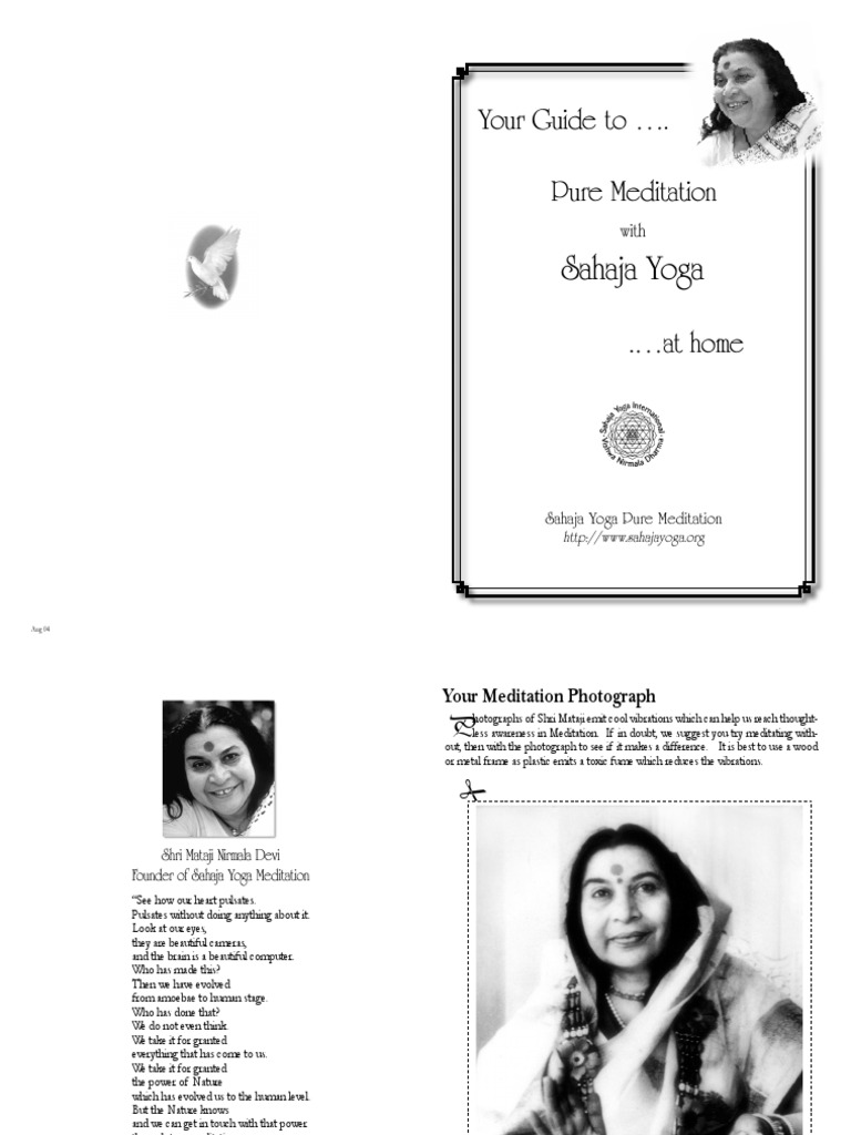 Meditation At Home Booklet Kundalini Chakra - 