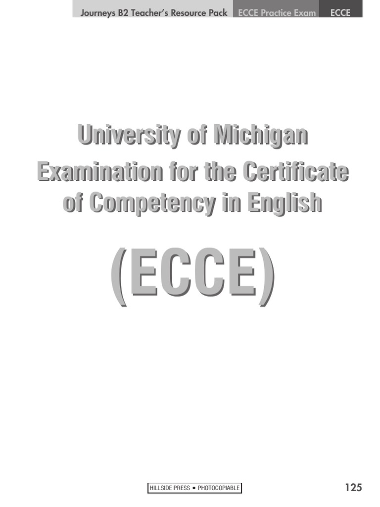 Michigan ECCE TRP-Journeys B2-Students | PDF
