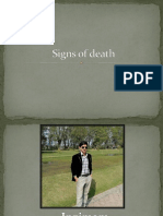 Signs of Death