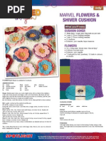 E13 13 Flower Cushion Ps