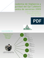 Portafolio de Servicios AVISEC LTDA - 97-2003