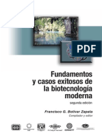 Bolivar Zapata, F. - Fundamentos y casos de la Biotecnología Moderna