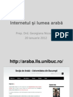 Internetul Si Lumea Araba
