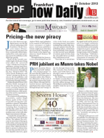 Download Frankfurt Show Daily 101113 Day 3 by Publishers Weekly SN175329584 doc pdf