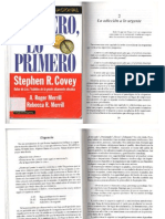 COVEY, Primero, Lo Primero Pgs 39 A 52