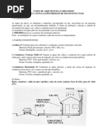 INSTALAÇÕES PREDIAIS DE ESGOTOS PLUVIAIS - CURSO AU