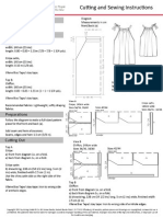 104AB Top Drafting and Sewing Instructions Original