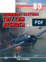 (Monografie Lotnicze No.80) Grumman/Eastern TBF/TBM Avenger, Cz.1