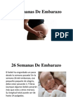 26 Semanas de Embarazo - En Este Momento Tu Cuerpo Sigue Cambiando