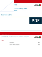 Principais Grupos Hoteleiros Portugueses (Set 2012)