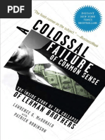 Download A Colossal Failure of Common Sense by Lawrence G McDonald - Excerpt by Crown Publishing Group SN17536522 doc pdf