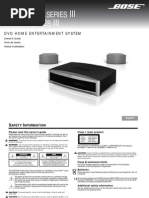 動作確認済★ BOSE321GS SeriesIIIホームシアターシステム取説付 BOSE-321 Series3 321gs Series3-Manual | PDF | Electrical Connector
