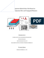 Bulk Heterojunction With Quantum Dots