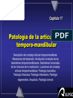 Capitulo 17.- Patologia de La ATM