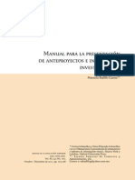 Manual de Anteproyectos