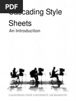 Cascading Style Sheets: An Introduction