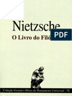O Livro Do Filosofo Friedrich Wilhelm Nietzsche
