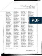 Council On Foreign Relations Rosters 1993-2000