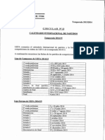 Calendario Internacional 2014-2015