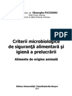 Criterii Microbiologice de Siguranta Alimentara Si Igiena a