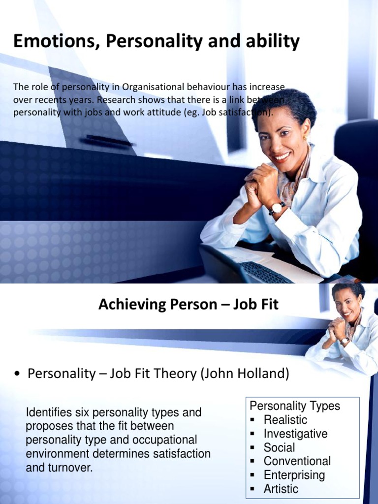 Personality's Impact on Job Satisfaction | PDF