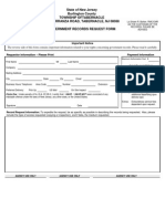 Tabernacle OPRA Request Form