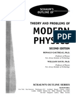 51529866 Schaum s Outline of Modern Physics