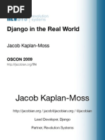 Real World Django