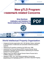 ICANN's New GTLD Program: Trademark-Related Concerns