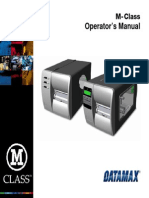 Datamax M - Class Operator Manual
