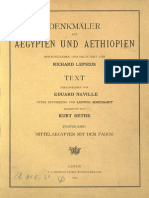 Lepsius, Carl Richard - Denkmäler aus Aegypten und Aethiopien - Band 2 - Mittelaegypten mit dem Fayum