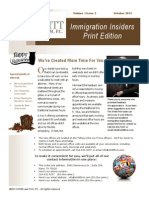 Immigration Insiders Fall 2013 Print Edition