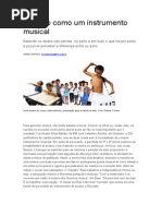 O Corpo Como Um Instrumento Musical