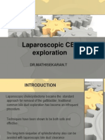 laparoscopic Cbd Explorataion