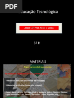 MATERIAIS-Origem e Propriedades