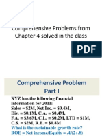 Comprehensive Problems From Chapter 4 Solved in The