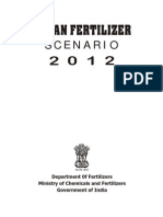 Indian Fertilizer Scenario2012