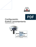 Configuracion Trimble Survey Controller - GEOCOM