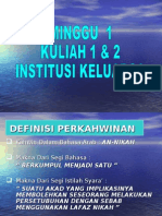 1 Institusi Keluarga