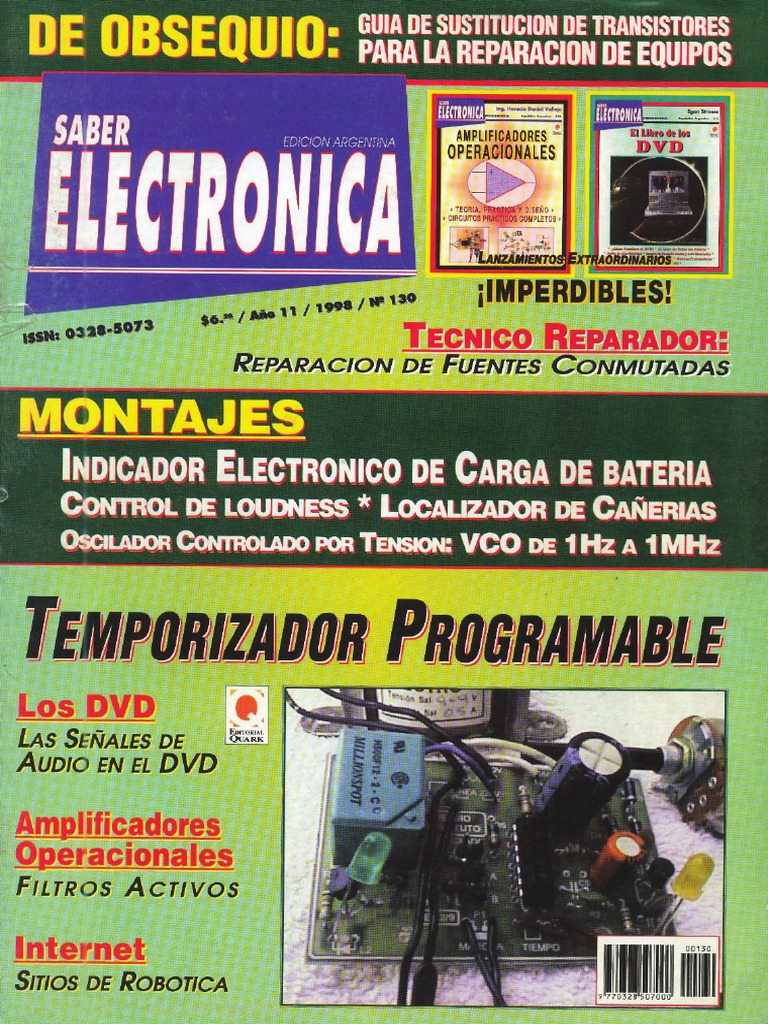 Se 130 | PDF | Amplificador operacional | Condensador, image size:768x1024