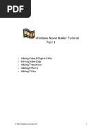 Download Windows Movie Maker Tutorial by Tammy Stephens SN17550013 doc pdf