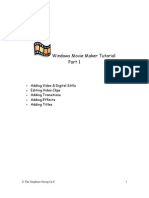 Download Windows Movie Maker Tutorial by Tammy Stephens SN17550013 doc pdf