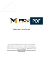 Mojo Motor Operations Manual