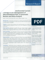 Effectiveness of Interferential Current